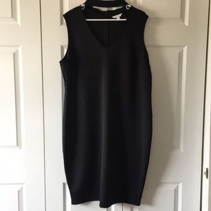 Black V-Neck Dress